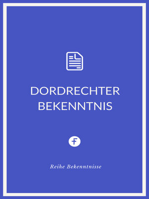 cover image of Dordrechter Bekenntnis